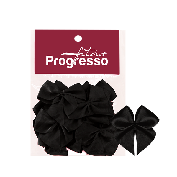 MINI LACO CETIM 22MM COR 219 PRETO 12UN PROGRESSO