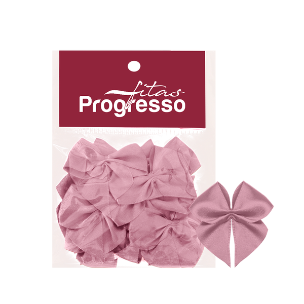 MINI LACO CETIM 22MM COR 310 ROSA BEBE 12UN PROGRESSO