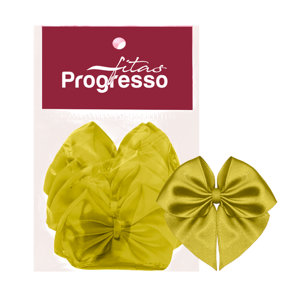 MINI LACO CETIM 38MM COR 242 AMARELO CANARIO 06UN PROGRESSO