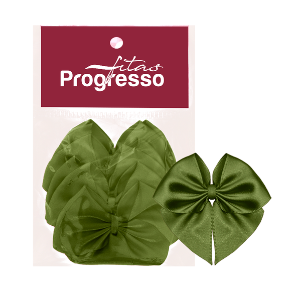 MINI LACO CETIM 38MM COR 249 VERDE MILITAR 06UN PROGRESSO