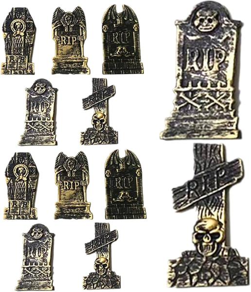 MINI LAPIDE HALLOWEEN 5CM SORTIDO MOD.H466 30UN SILVER
