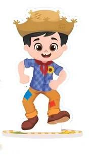 MINI PAINEL JUNINO MENINO CAIPIRA UN PIFFER