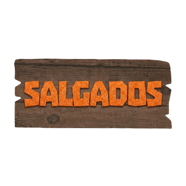 MINI PAINEL JUNINO PLACA SALGADOS UN PIFFER
