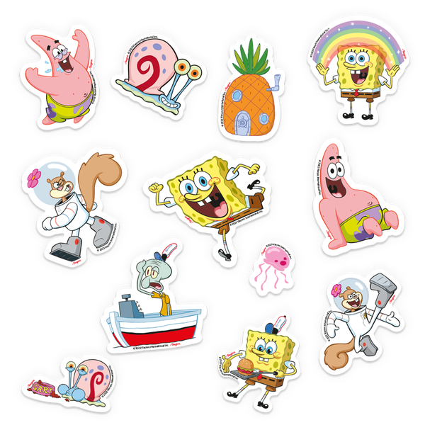 MINI PERSONAGEM BOB ESPONJA 12UN REGINA