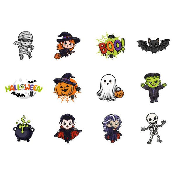 MINI PERSONAGEM HALLOWEEN INFANTIL 12UN REGINA