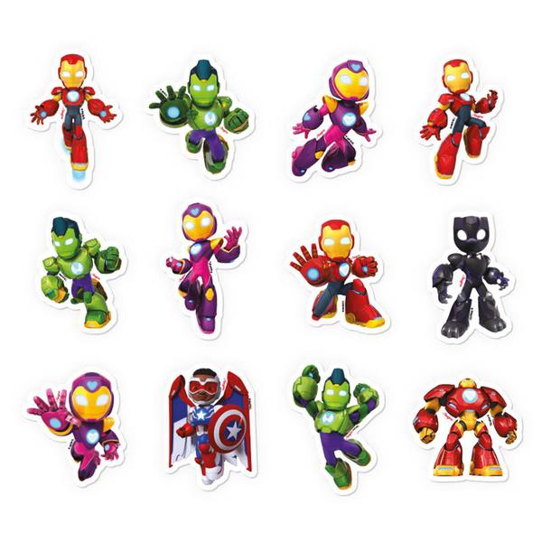 MINI PERSONAGEM IRON MAN E SEUS AMIGOS 12UN REGINA