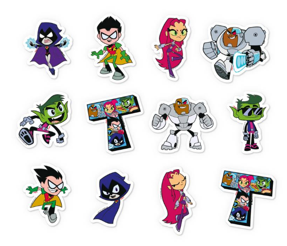MINI PERSONAGEM JOVENS TITAS GO 12UN REGINA