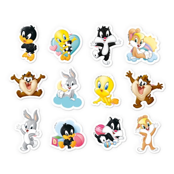 MINI PERSONAGEM LOONEY TUNES 12UN REGINA