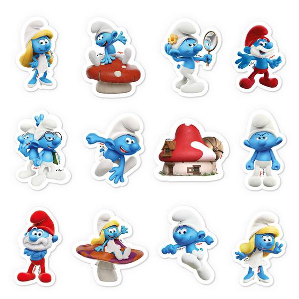 MINI PERSONAGEM OS SMURFS 12UN REGINA