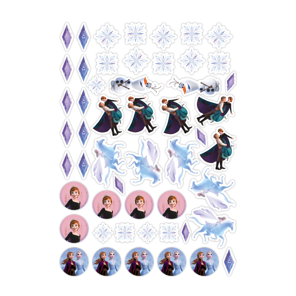 MINI PERSONAGENS DECORATIVO FROZEN 50UN REGINA