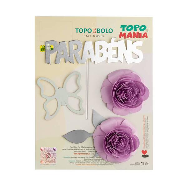 MINI TOPO ROSA ROCOCO LILAS UN TOPO MANIA