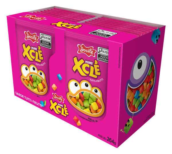 MINI XCLE TUTTI FRUTTI 24X11G DOCILE 50