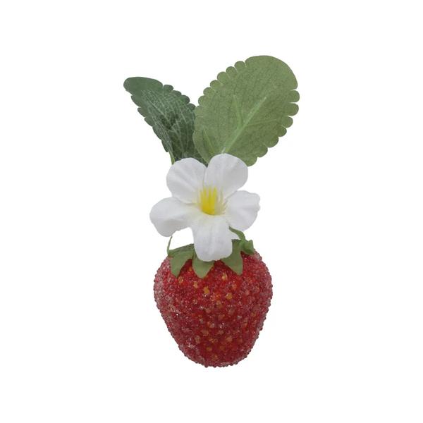 MORANGO DECORATIVO VRM/VRD 15CM JG C/3UN