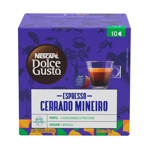 NESCAFE DOLCE GUSTO CAFE CERRADO MINEIRO 10 CAPSULAS 60G NESTLE
