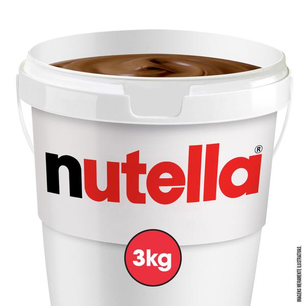 NUTELLA CREME DE AVELA 3KG FERRERO