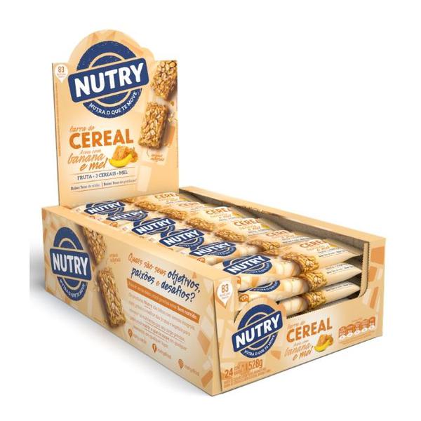 NUTRY BANANA AVEIA MEL 24UN NUTRIMENTAL
