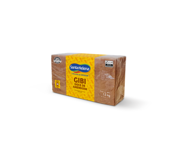 PACOCA GIBI CASEIRA 1,5KG 50UN SANTA HELENA