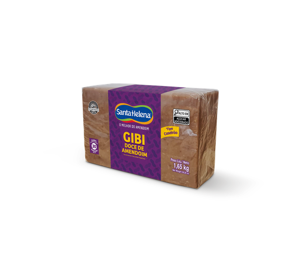 PACOCA GIBI TIPO CASEIRAO 1,65KG 30UN SANTA HELENA