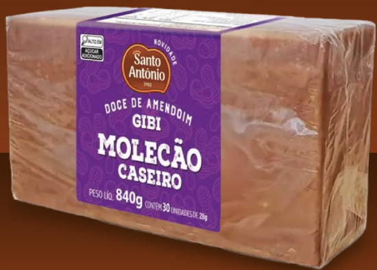 PACOCA MOLECAO 840G PACOTE SANTO ANTONIO