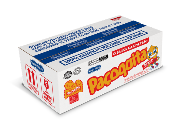 PACOQUITA EMBALADA ROLHA 100X15G SANTA HELENA