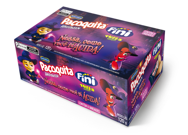 PACOQUITA HALLOWEEN DISPLAY 120G  SANTA HELENA