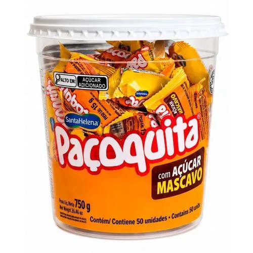 PACOQUITA MASCAVO 750G 50UN SANTA HELENA