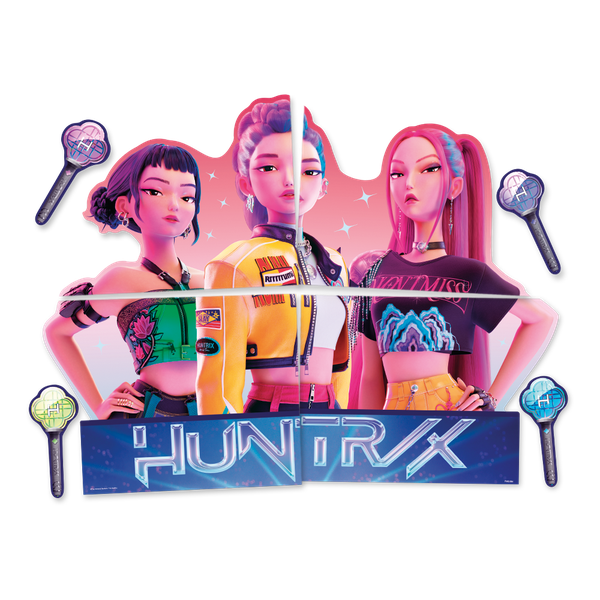 PAINEL DECORATIVO GUERREIRAS DO K-POP UN FESTCOLOR