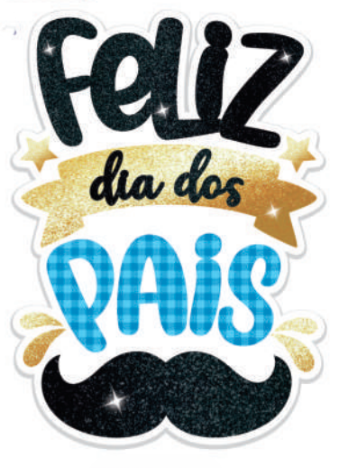 PAINEL IMPRESSO PAIS FELIZ DIA DOS PAIS UN PIFFER