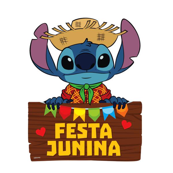 PAINEL IMPRESSO STITCH JUNINO UN PIFFER