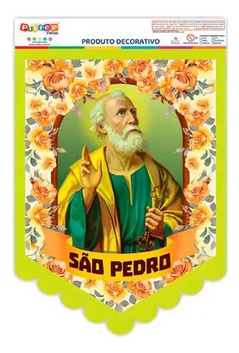 PAINEL JUNINO ESTANDARTE SAO PEDRO UN PIFFER