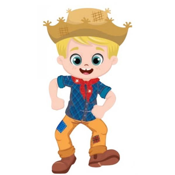 PAINEL JUNINO MENINO CAIPIRA UN PIFFER