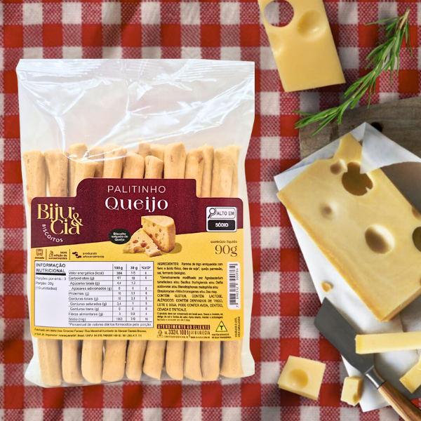 PALITO QUEIJO 90G BIJU E CIA