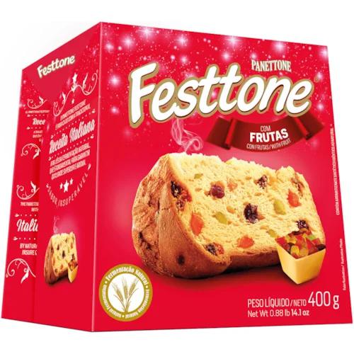 PANETTONE 400G FRUTAS FESTTONE