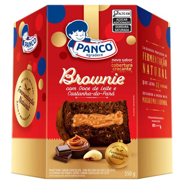 PANETTONE BROWNIE 550G PANCO