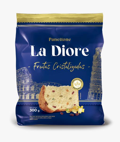 PANETTONE FRUTAS 300G FLEX LA DIORE