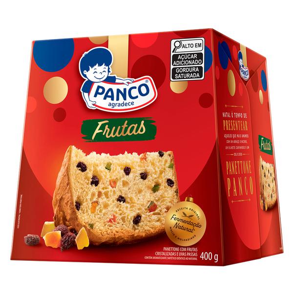 PANETTONE FRUTAS 400G PANCO