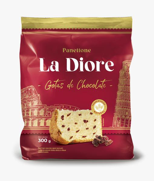PANETTONE GOTAS CHOCOLATE 300G FLEX LA DIORE