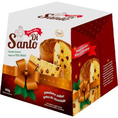 PANETTONE GOTAS CHOCOLATE 400G DI SANTO