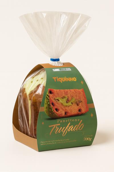PANETTONE TRUFADO PISTACHE 700G TIQUINHO