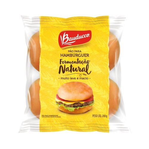 PAO DE HAMBURGUER 200G BAUDUCCO