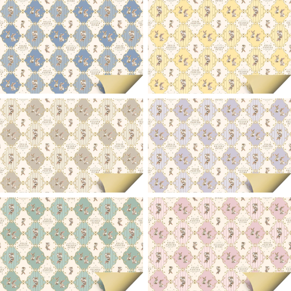 PAPEL METALIZADO 03UN CLASSIC BUNNY C/03UN CROMUS