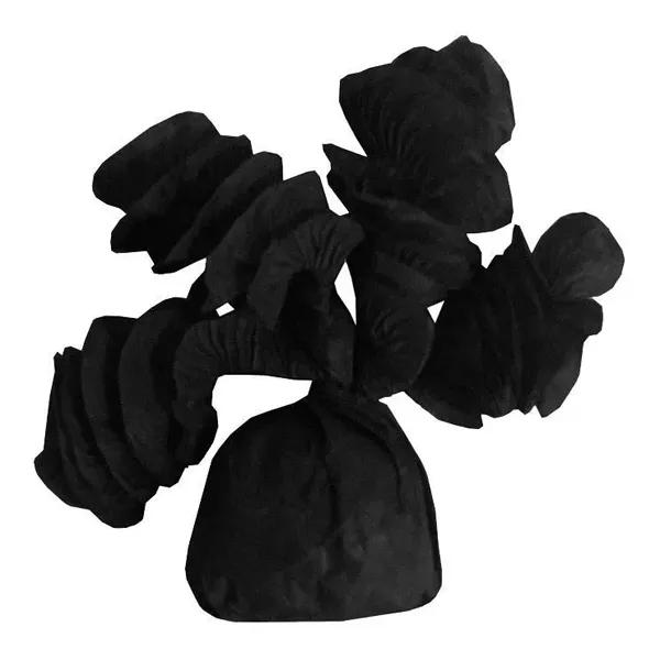 PAPEL ROCOCO PRETO 40UN CAMP FESTA