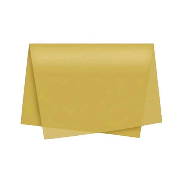 PAPEL SEDA 50X70CM OURO UN CAMPFESTAS