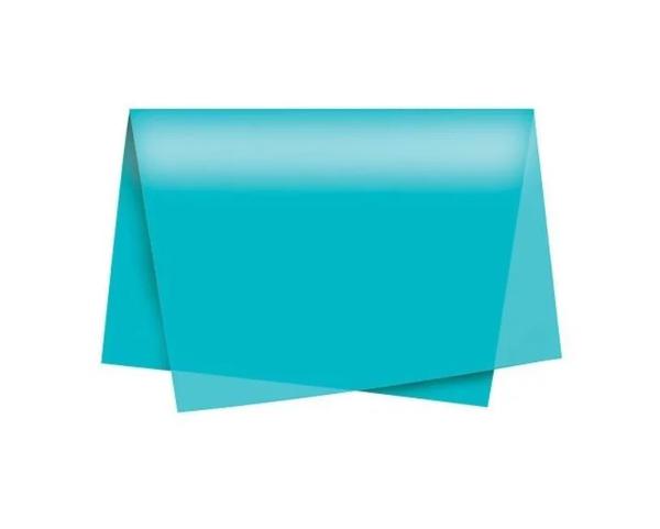 PAPEL SEDA 50X70CM TURQUESA UN CAMP FESTAS