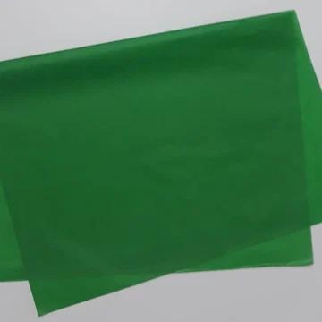 PAPEL SEDA 50X70CM VERDE BANDEIRA UN CAMP FESTAS