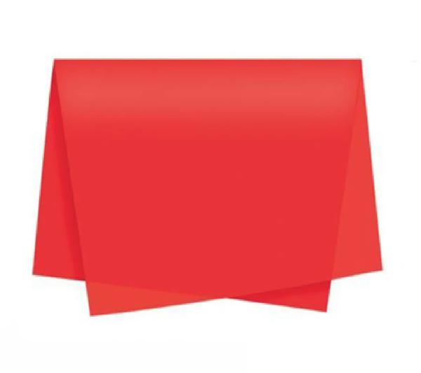 PAPEL SEDA 50X70CM VERMELHO UN CAMP FESTAS