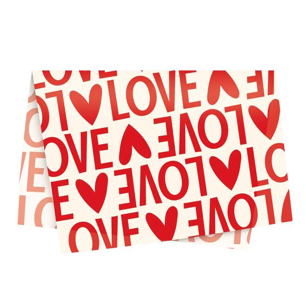 PAPEL SEDA LOVE ON TOP 49X69 UN CROMUS