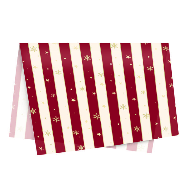 PAPEL SEDA NATAL NOELLE BORDO 49X69 UN CROMUS