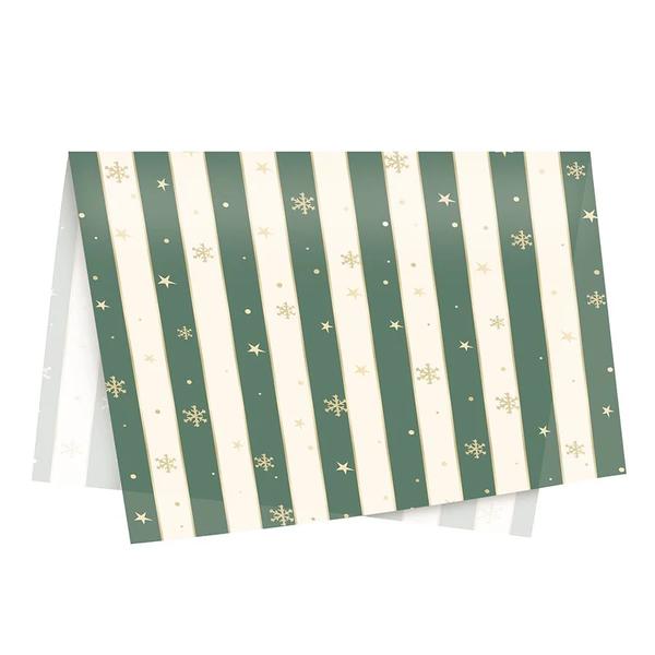 PAPEL SEDA NATAL NOELLE VERDE 49X69 UN CROMUS
