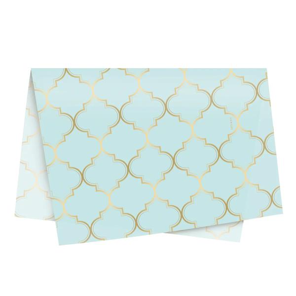 PAPEL SEDA NURIA AZUL 49X69 UN CROMUS